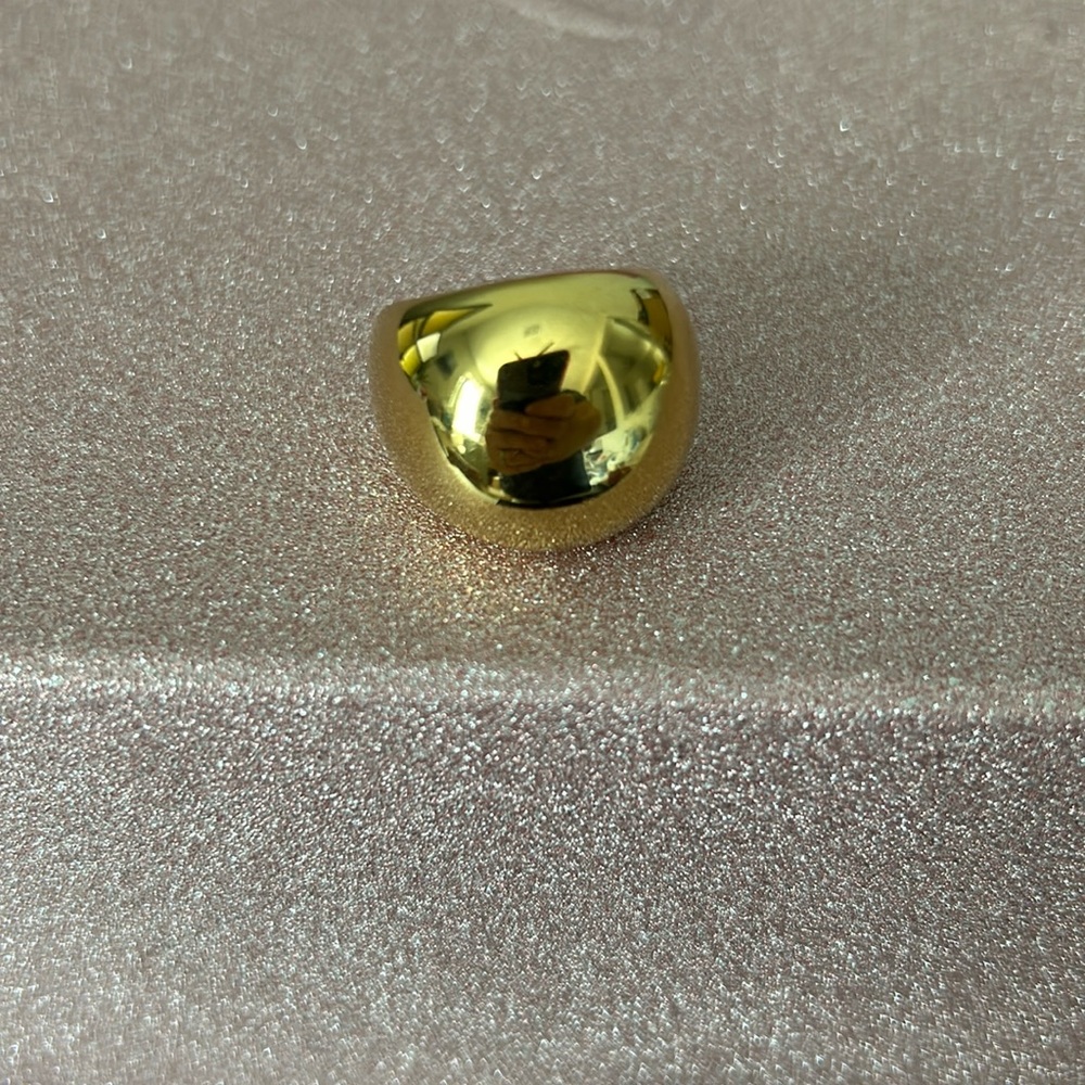 Gold Bubble Ring - image 1